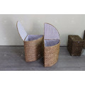 Water Hyacinth Laundry Basket - Set of 2